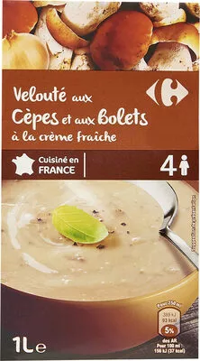 CarrefourGroupeCarrefour VeloutéauxCèpesetBoletsEtpointedecrèmefrache