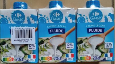 Image descriptive de Creme legere fluide