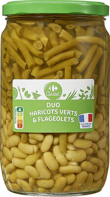 Duo haricots verts & flageolets