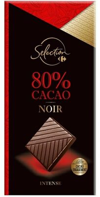 Carrefour 80% cacao noir