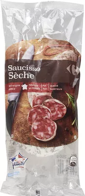 Carrefour SAUCISSE SÈCHE Pur porc