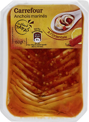 Image descriptive de Anchois marinés à l