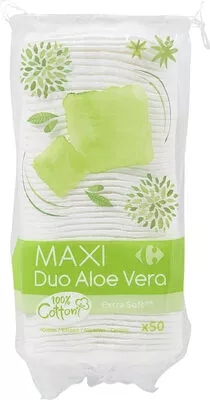 Coton maxi duo Aloé véra