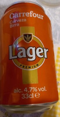 Image descriptive de Carrefourbeer330mlcanForSpainItaspain