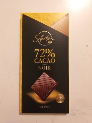 Carrefour Sélection,Carrefour 72% cacao noir