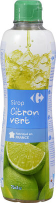 Image descriptive de Sirop Citron vert