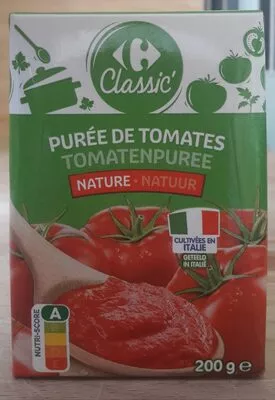 Purée de tomates nature