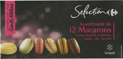 Assortiment de 12 Macarons