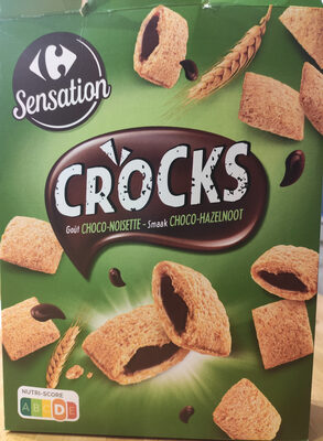 Image descriptive de CROCKS Goût CHOCO-NOISETTE