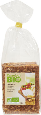 Carrefour Bio,Carrefour Crackers Fromages Tomate