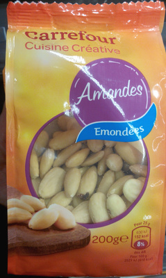 Amandes émondées