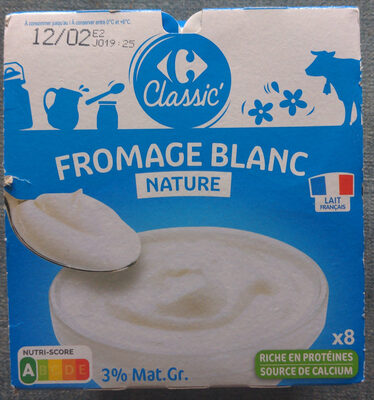 Carrefour Fromage blanc nature