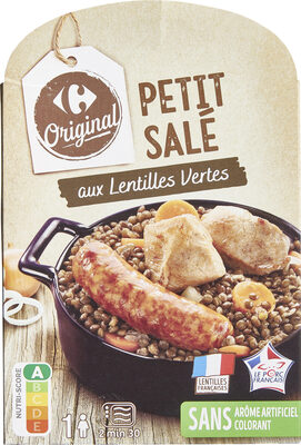 Image descriptive de Petit salé aux Lentilles Vertes