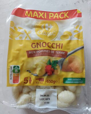 Image descriptive de Gnocchi de Pommes de Terre