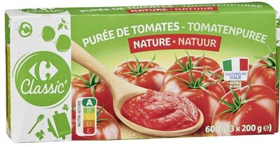 Carrefour Purée de tomates nature