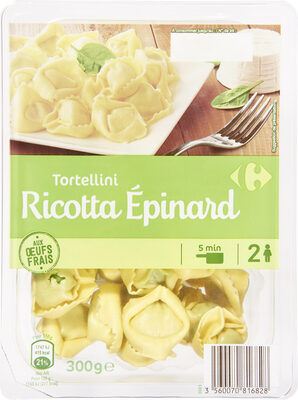 Tortellini ricotta épinard