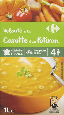 Velouté à la Carotte et au Potiron