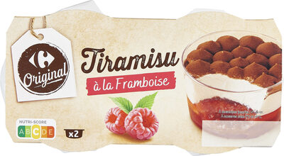 Image descriptive de Tiramisu à la Framboise