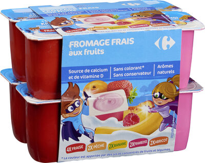 Image descriptive de Fromagefraisauxfruits