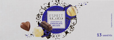 Image descriptive de Chocolat belges assortiment