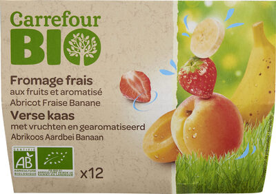 CarrefourBio FromagefraisauxfruitsVersekaasmetvruchten