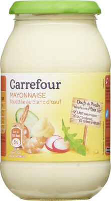 Carrefour Mayonnaise fouettée aux blancs d'œufs