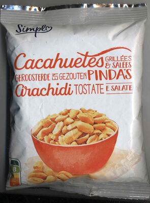 Image descriptive de Cacahuètesgrilléessalées