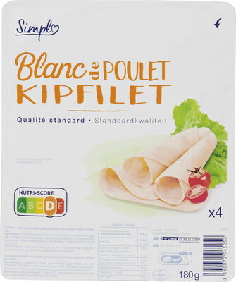 Simpl,Carrefour Discount,produits blancs Blanc de poulet