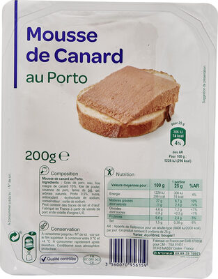 ProduitsBlancsCarrefour MoussedecanardauPorto