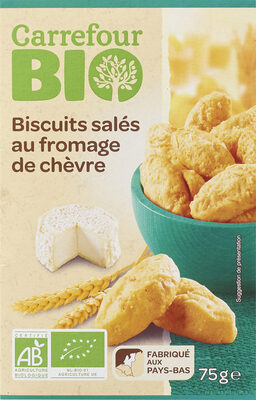 Image descriptive de BiscuitsSalésauFromagedeChèvre