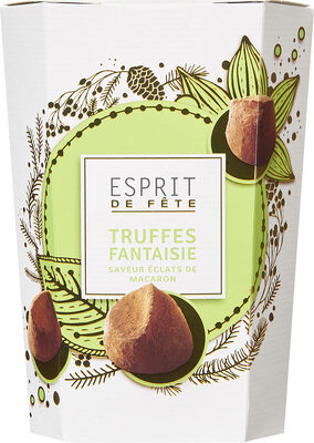 EspritDeFêteCarrefour Truffesfantaisiesaveuréclatsdemacaron