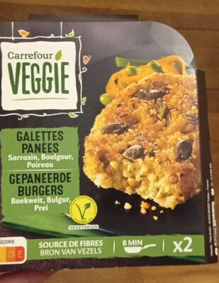 Carrefour Veggie,Carrefour Galettes panées