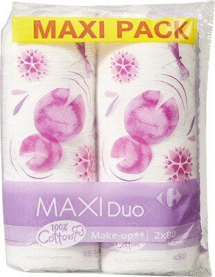 Image descriptive de Coton ovales Maxi Duo