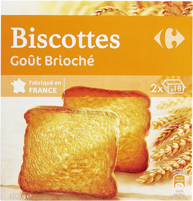 Image descriptive de Biscottesgotbrioché