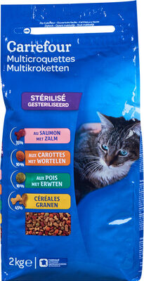 Carrefour Croquettes pour chat stérilisé