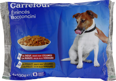 Image descriptive de Pâtée pour chien Adulte au bœuf & poulet