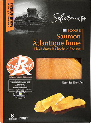 Image descriptive de SaumonAtlantiquefuméEcosse