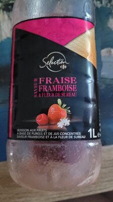 Image descriptive de Jus de Fraise et Framboise