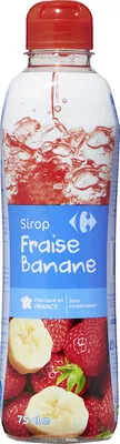 Sirop fraise banane