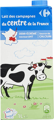 Image descriptive de Lait des campagnes demi-écrémé