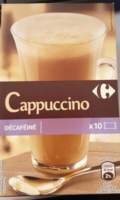 Image descriptive de Cappuccino décaféiné