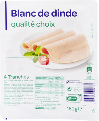 Image descriptive de BlancdedindeQualitéchoix