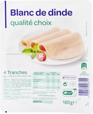 BlancdedindeQualitéchoix