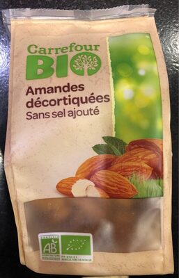 CarrefourBioCarrefour Amandes décortiquées