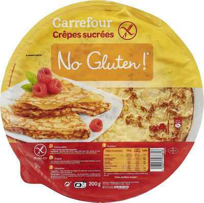 Image descriptive de Crêpes sucrées