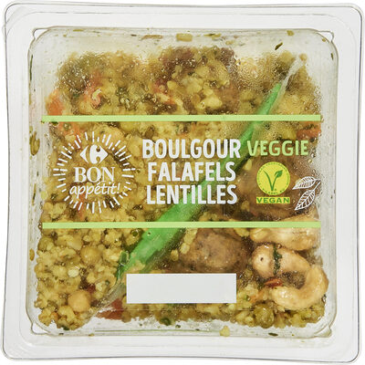 BoulgourFalafelsLentilles