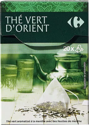 Carrefour Orient thé vert menthe