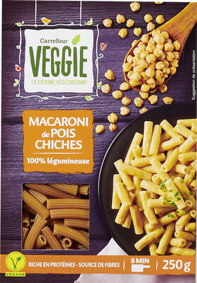 Image descriptive de MACARONIdePOISCHICHES100légumineuse