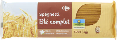 Image descriptive de Spaghetti Blé complet