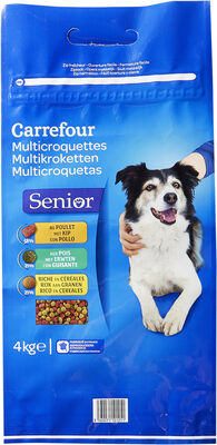 Carrefour Croquettes pour chien sénior multi variétés